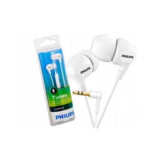 AUDIFONO C/MICROFONO PHILIPS IN-EAR 3.5MM BASS WHITE (SHE3555WT/00)