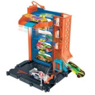 Hot Wheels Estacionamiento De Vehículos