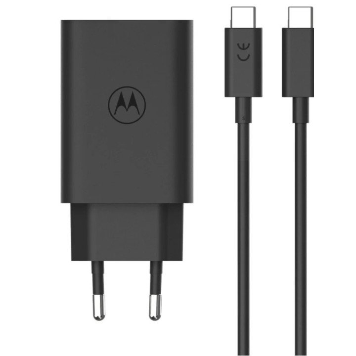 CARGADOR TIPO C CON CABLE 68W MOTOROLA
