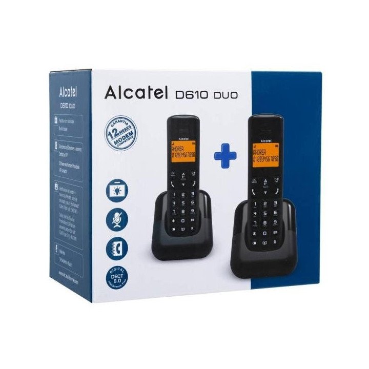 Telefono Doble Alcatel D610 Duo Ch