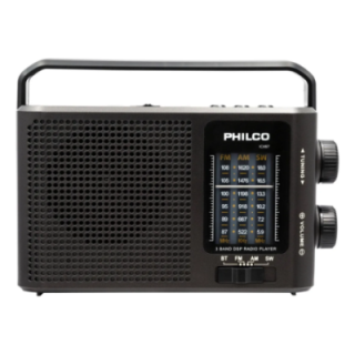 Radio Recargable Multibanda Fm/am/mp3 Bluetooth Philco Icx67 Negro
