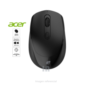 Mouse Inalámbrico Acer Office EMW142, 4 Botones, 2.4GHz.