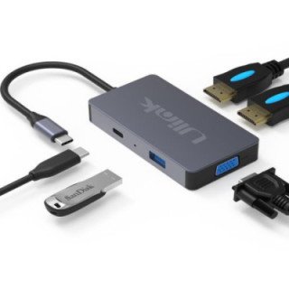 HUB USB C DE 4 PUERTOS USB 3.0 ULINK