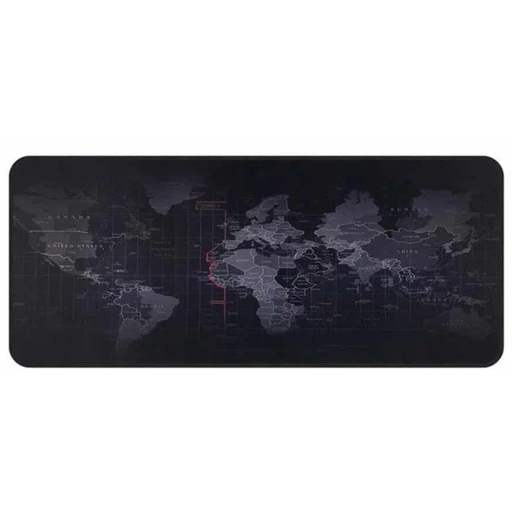 Mouse Pad Diseño Mapa Mundo De 90X40X3