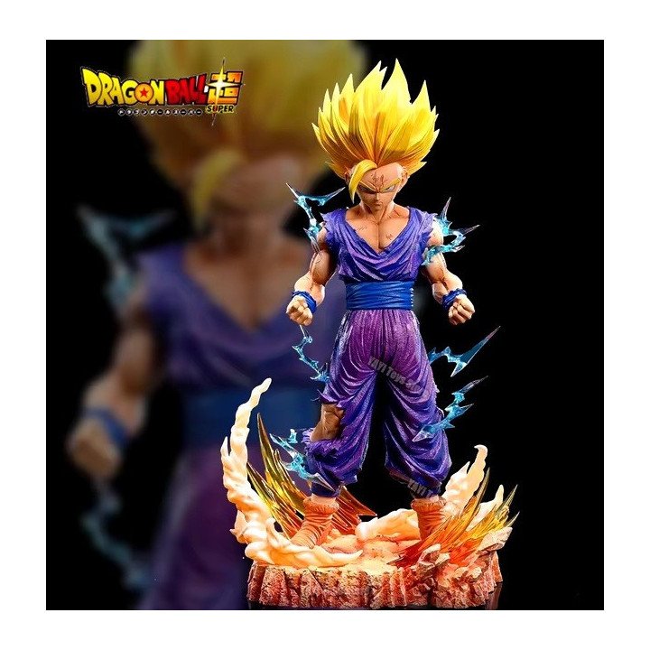 Figura de acción de Dragon Ball Z Son Gohan , Super Saiyan 2, 25cm