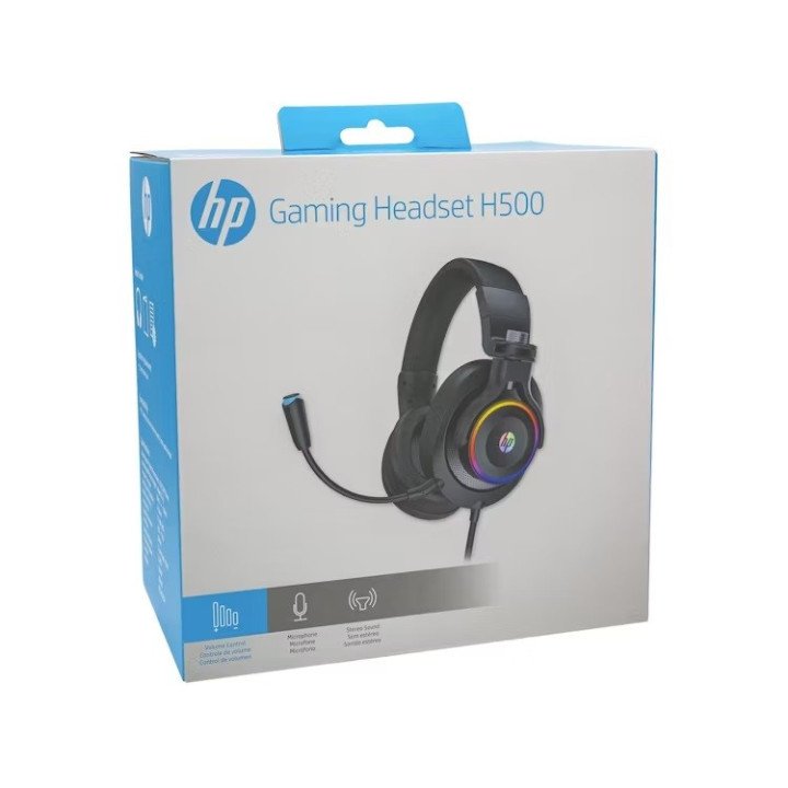 AUDÍFONO HP H500 RGB 3.5 + USB