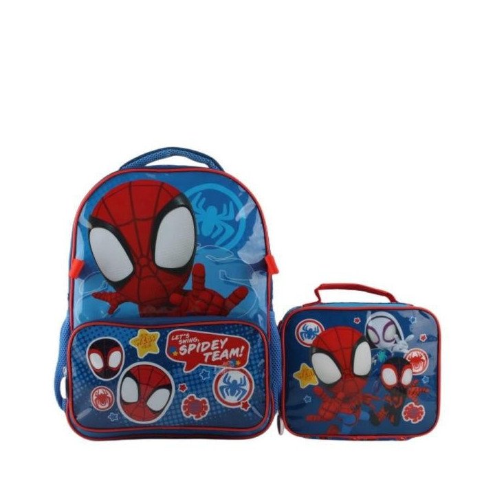 SET MOCHILA C/LONCHERA SPIDEY