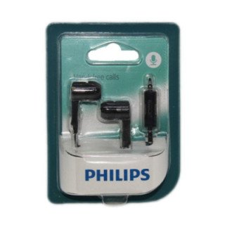 PHILIPS SHE1405BK In-Ear Headphones with Wire and Microphone - 3.5 mm - Black