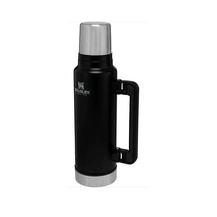 STAN 1.0QT CLASSIC VAC BTL M.BLACK YERBA STPR + HANDLE