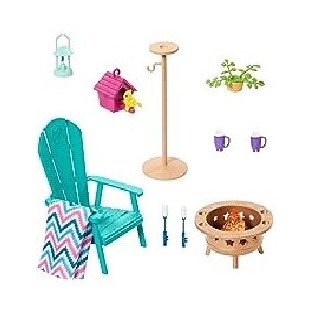 Barbie Accessories Furniture Outdoor in White