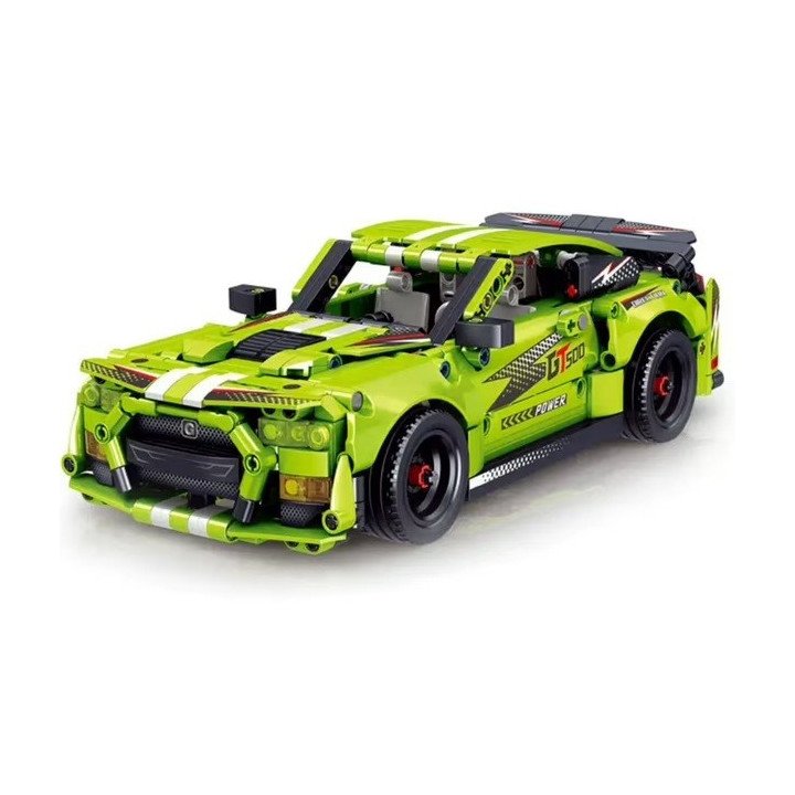 Automóvil Gt500 De 613 Piezas Interconectables - Ps