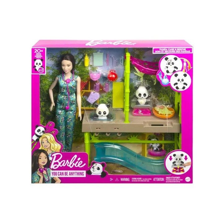 Mattel Barbie Cuidadora de Pandas
