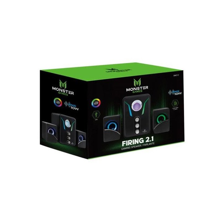 SUBWOOFER MONSTER GAMES FIRING 2.1