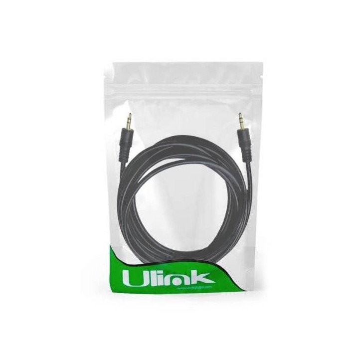 cable de audio 3.5mm a 3.5mm M-M de 0.5mts