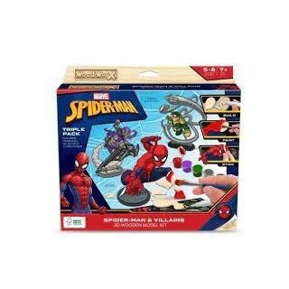MAQUETA SPIDERMAN VS VILLANOS