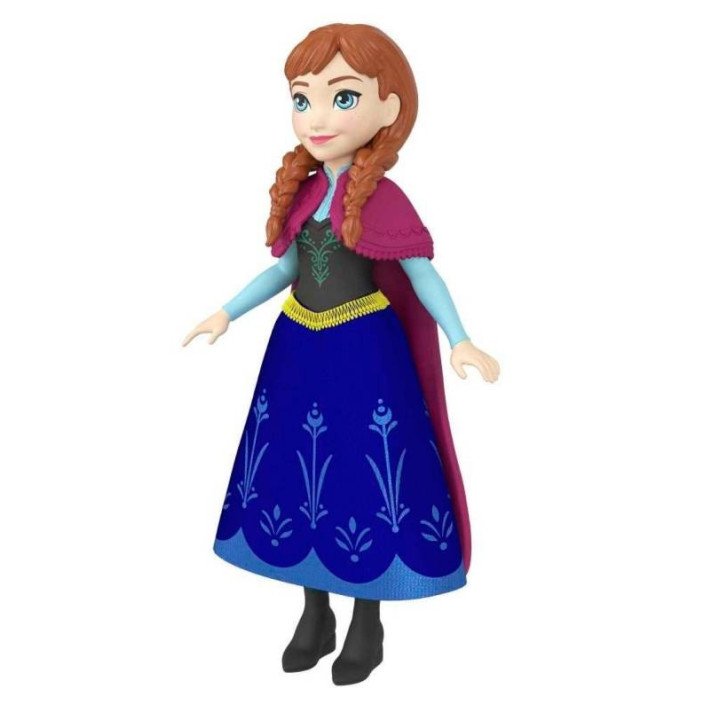 Mattel Disney Frozen Anna Small Doll azul