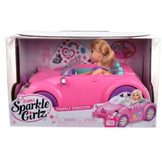 Auto con muñeca sparkle