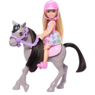 Muñeca Chelsea y su Poni Barbie