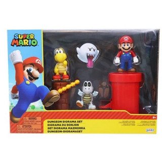 Set de juego super mario: Diorama mazmorra