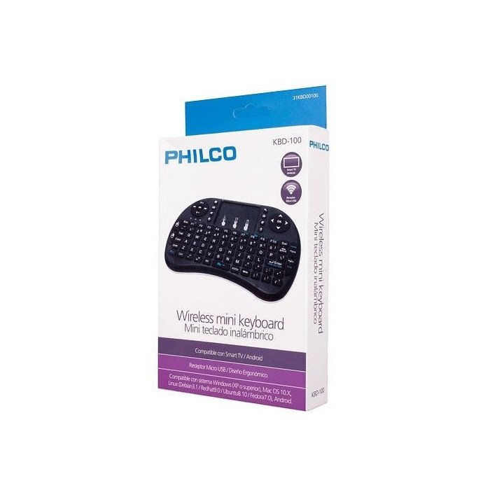 TECLADO INALAMBRICO SMARTV PHILCO KBD-100