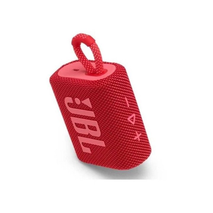 Parlante JBL GO 3 Bluetooth 5.0 IP67 Rojo