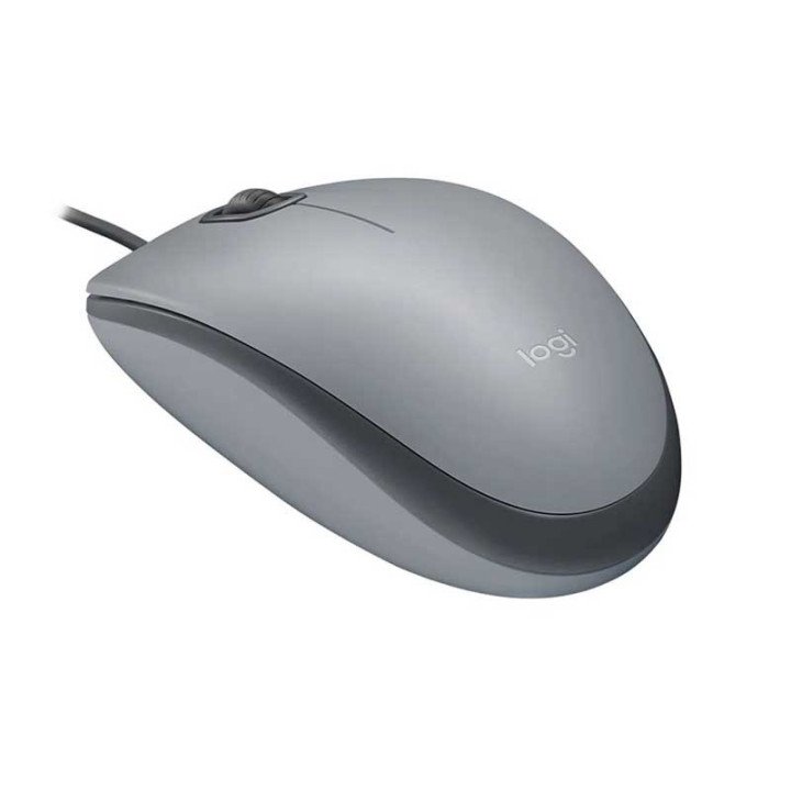 LOGITECH, Mouse Optico USB M110 Silent, Gris