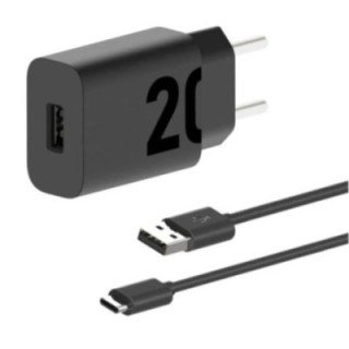 Cargador Motorola Turbo Power 20W con Cable USB-C 1M