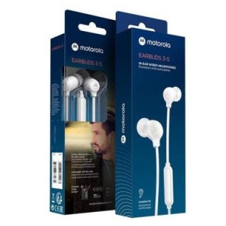 Audifonos Earbuds Motorola 3-s White
