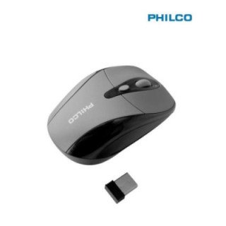Mouse Óptico Inalámbrico Silver 2,4Ghz PHILCO