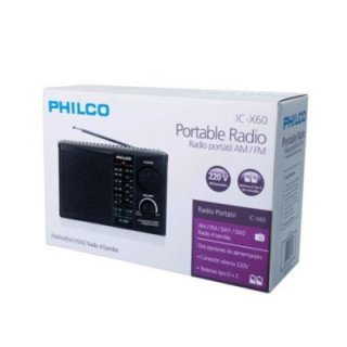 radio ic-x60 am/fm philco
