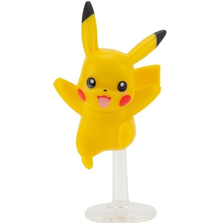 Figura Estatica Pokemon pikachu 4 cm