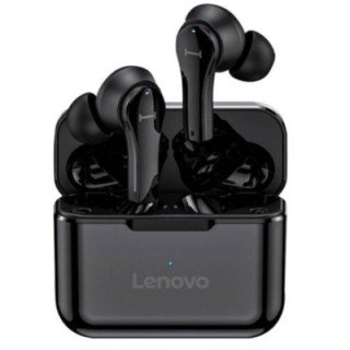 Headphones Lenovo QT82 TWS earphones (black)