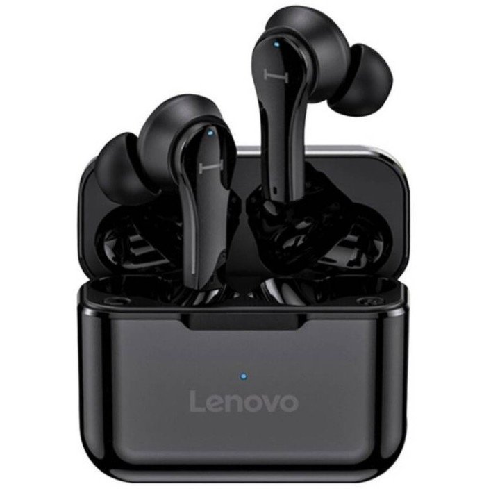 Headphones Lenovo QT82 TWS earphones (black)