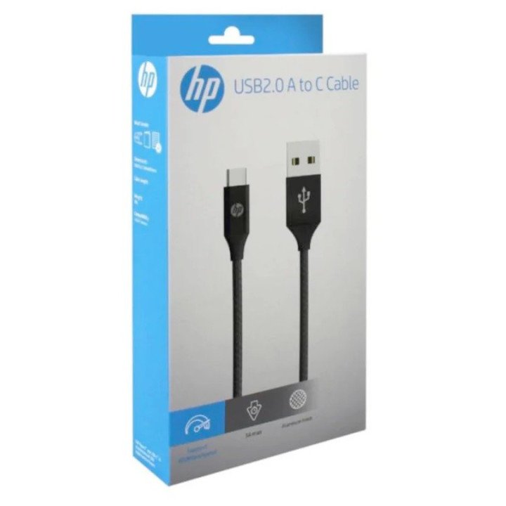 HP  CABLE USB A USB-C 2.0 3M  NEGRO