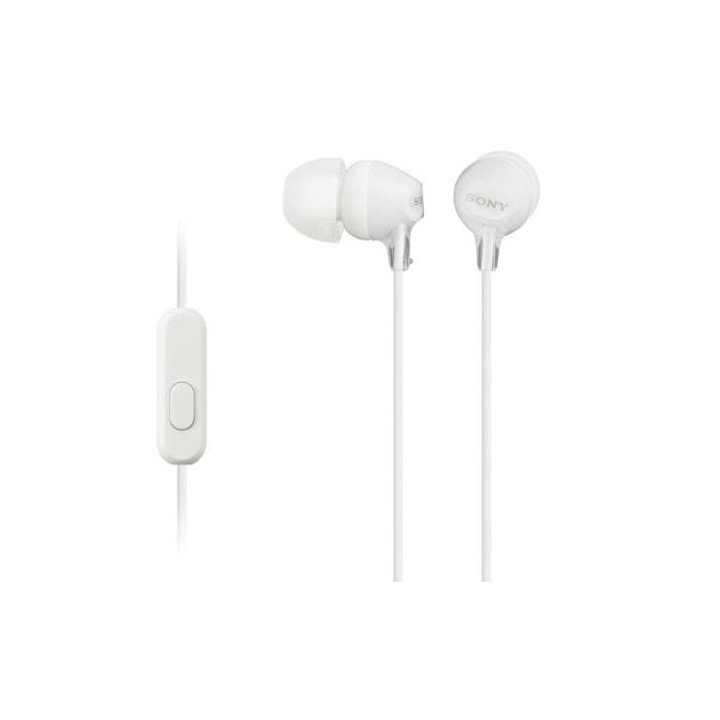 AUDIFONOS SONY IN EAR MDR-EX15AP BLANCO