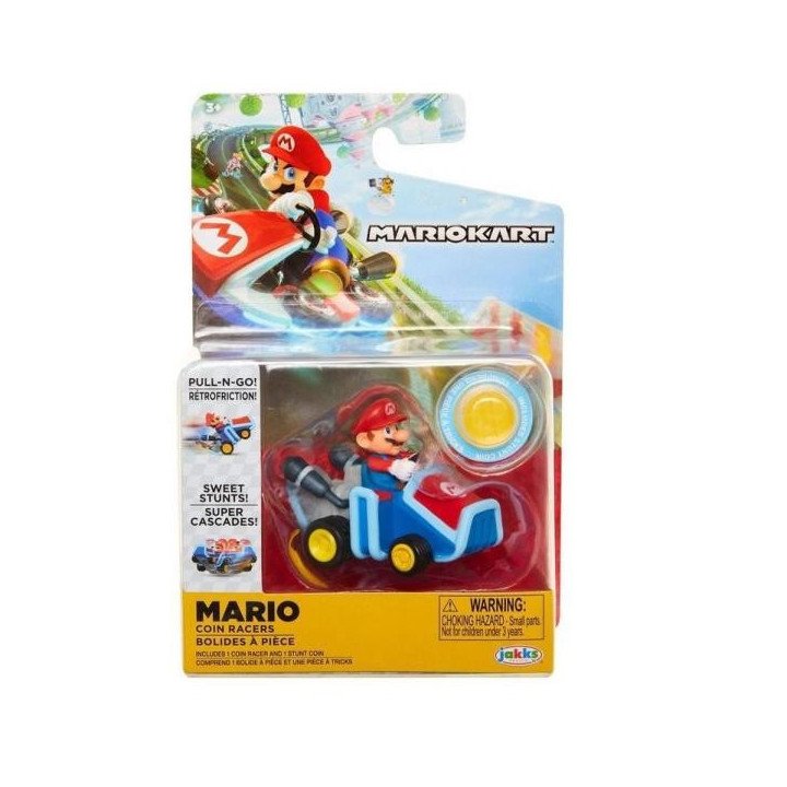 Figura articulado Mario Bros coin racers (mario)