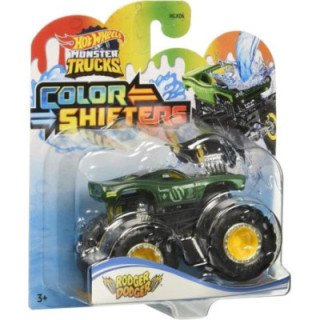 Hot Wheels Monster Trucks Coche Color Verde