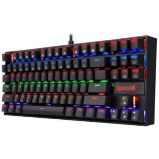 TECLADO GAMER MECANICO USB RGB NEGRO KUMARA REDRAGON