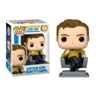 FUNKO POP STAR TREK - CAP KIRK IN CHAIR