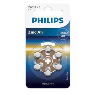 PILAS AUDITIVA ZA312 X6