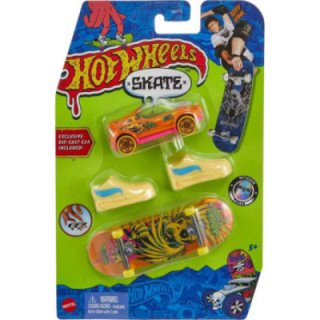 Patín Hot Wheels Con Coche Y Zapatillas