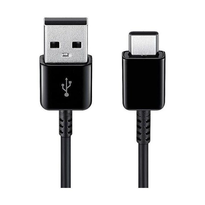 Cable de carga original oficial Samsung EP-DG930 USB tipo C 1,5M negro