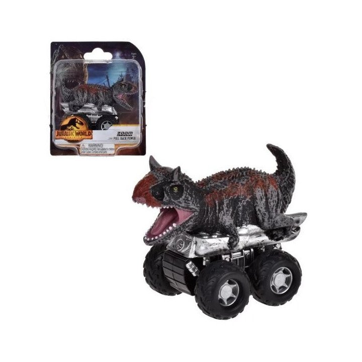 DINOSAURIO VEHICULO PULLBACK JURASSIC WORLD DOMINION – CARNOTAURUS